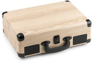 Gramofon Audizio Gramofon w walizce z BT In/Out RP116LW jasne drewno one size 11