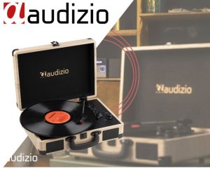 Gramofon Audizio Gramofon w walizce z BT In/Out RP116LW jasne drewno one size 2