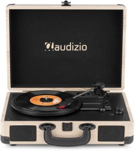 Gramofon Audizio Gramofon w walizce z BT In/Out RP116LW jasne drewno one size 9