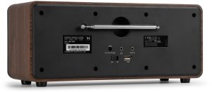 Radio Audizio Radio cyfrowe Genua DAB+ FM stereo brązowe one size 13