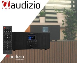 Radio Audizio Radio cyfrowe Genua DAB+ FM stereo brązowe one size 2