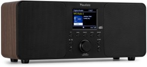 Radio Audizio Radio cyfrowe Genua DAB+ FM stereo brązowe one size 4