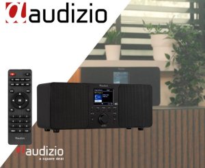 Radio Audizio Radio cyfrowe Genua DAB+ FM stereo czarny one size 2