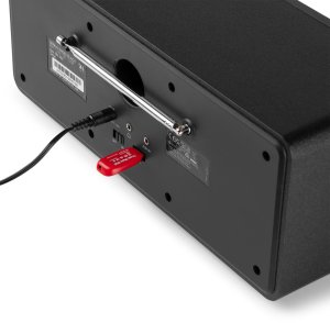 Radio Audizio Radio cyfrowe Genua DAB+ FM stereo czarny one size 6