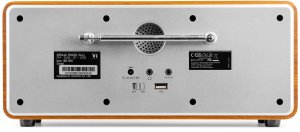 Radio Audizio Radio cyfrowe Genua DAB+ FM stereo srebrny one size 12