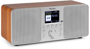 Radio Audizio Radio cyfrowe Genua DAB+ FM stereo srebrny one size 3