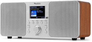 Radio Audizio Radio cyfrowe Genua DAB+ FM stereo srebrny one size 5