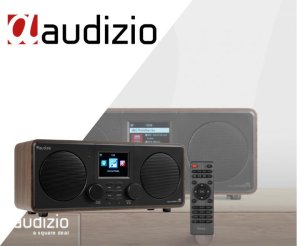 Radio Audizio Radio internetowe Foza WiFi Stereo z DAB+ brązowe one size 2