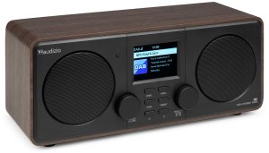 Radio Audizio Radio internetowe Foza WiFi Stereo z DAB+ brązowe one size 6