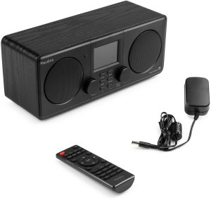 Radio Audizio Radio internetowe Foza WiFi Stereo z DAB+ czarne one size 13