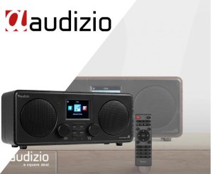 Radio Audizio Radio internetowe Foza WiFi Stereo z DAB+ czarne one size 2