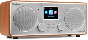 Radio Audizio Radio internetowe Foza WiFi Stereo z DAB+ srebrne one size 3