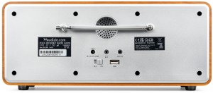 Radio Audizio Radio internetowe Foza WiFi Stereo z DAB+ srebrne one size 9