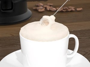 Spieniacz do mleka Verk Czarny 4