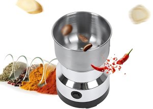 Młynek do mielenia kawy ziaren orzechów przypraw wydajny elektryczny mocny 2