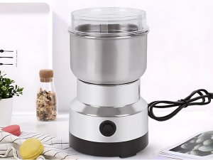 Młynek do mielenia kawy ziaren orzechów przypraw wydajny elektryczny mocny 10