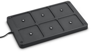 Nocna lampka Fernandez R54096677 LED 6W 2700-600K szara 5