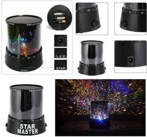 LP4 LAMPKA NOCNA PROJEKTOR GWIAZD NIEBA STAR MASTER DLA DZIECI do SYPIALNI 3