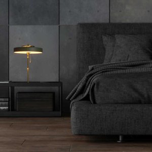 Sypialniana lampka nocna Banquero ABR-BAQUERO Abruzzo owalna zielona 15