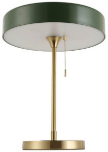 Sypialniana lampka nocna Banquero ABR-BAQUERO Abruzzo owalna zielona 2