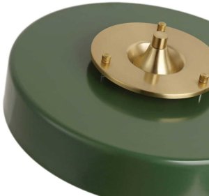 Sypialniana lampka nocna Banquero ABR-BAQUERO Abruzzo owalna zielona 4