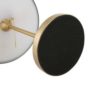 Sypialniana lampka nocna Banquero ABR-BAQUERO Abruzzo owalna zielona 5