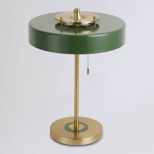 Sypialniana lampka nocna Banquero ABR-BAQUERO Abruzzo owalna zielona 9