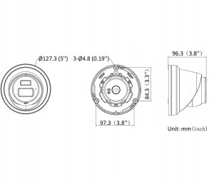 KAMERA IP HIKVISION DS-2CD2343G2-LI2U(2.8mm)(BLACK) PL 7