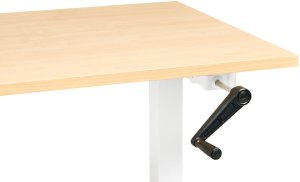 Biurko Beliani Destines Jasnobrązowe 120 cm x 60 cm 8