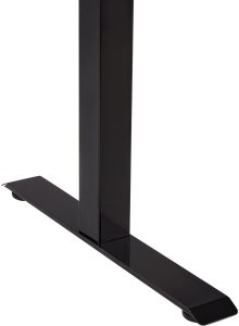 Biurko Beliani Destines Czarno-Beżowe 120 cm x 60 cm 9