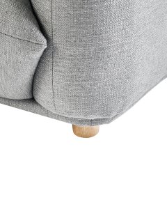 Fotel LUVOS Jasnoszary 12