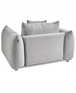 Fotel LUVOS Jasnoszary 5