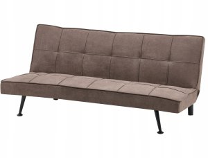 Sofa rozkładana dla 3 osób HASLE Brązowy 5