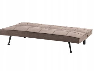 Sofa rozkładana dla 3 osób HASLE Brązowy 6