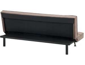 Sofa rozkładana dla 3 osób HASLE Brązowy 7