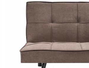 Sofa rozkładana dla 3 osób HASLE Brązowy 8
