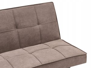Sofa rozkładana dla 3 osób HASLE Brązowy 9