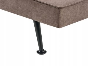 Sofa rozkładana dla 3 osób HASLE Brązowy 10