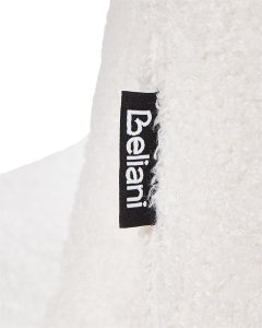 Fotel obrotowy DALBY Boucle Biały 13