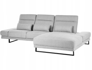 Narożnik dla 4 osób IKAST Jasnoszary Lewostronny 5