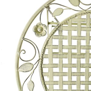 Stolik ogrodowy barowy BIVIO 60 cm 60 cm Metal Jasnozielony 8