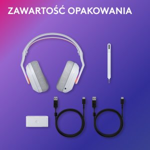 Słuchawki Logitech Astro A20 X Białe (939-002253) 12