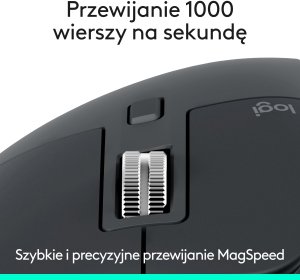 Mysz Logitech MX Master 3S Bluetooth Edition Graphite (910-007501) 3
