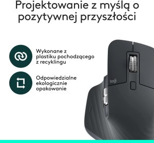 Mysz Logitech MX Master 3S Bluetooth Edition Graphite (910-007501) 5