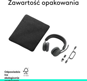 Słuchawki Logitech Zone Wireless 2 ES  (981-001503) 11