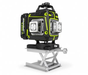 MaPower LASER KRZYŻOWY POZIOMICA LASEROWA 360 PŁASZCZYZNOWA LASER ZIELONY MAPOWER 5