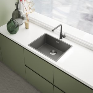 TAP LINA L PULL OUT NOZZLE HP STONE GREY 3