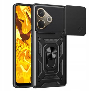 ETUI PANCERNE DO OPPO A5 PRO 5G CZARNE ARMOR HOLDER RING CASE OCHRONNE 3