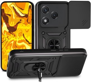 Hello Case ETUI PANCERNE DO HONOR 400 LITE CZARNE ARMOR HOLDER RING CASE OCHRONNE 2