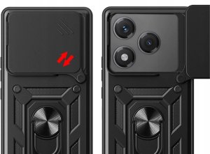 Hello Case ETUI PANCERNE DO HONOR 400 LITE CZARNE ARMOR HOLDER RING CASE OCHRONNE 5